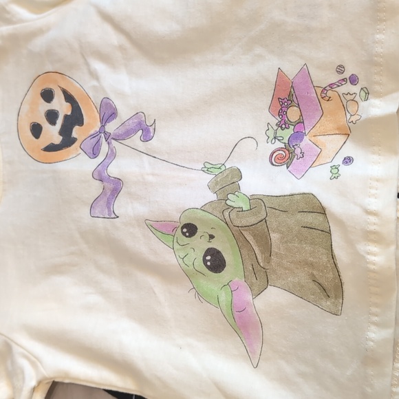 Star Wars 4t Outfit Halloween Theme 2pc - Picture 2 of 15